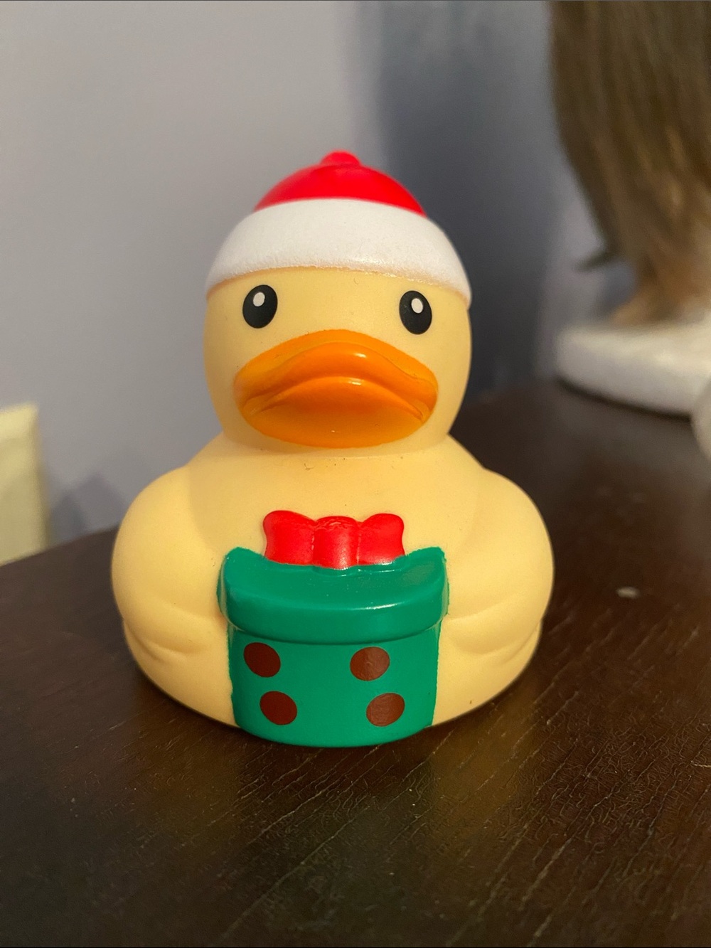 Christmas Rubber Duckie, Holiday Bath Toy, Present, Duck Duck Jeep, Jeep Ducking